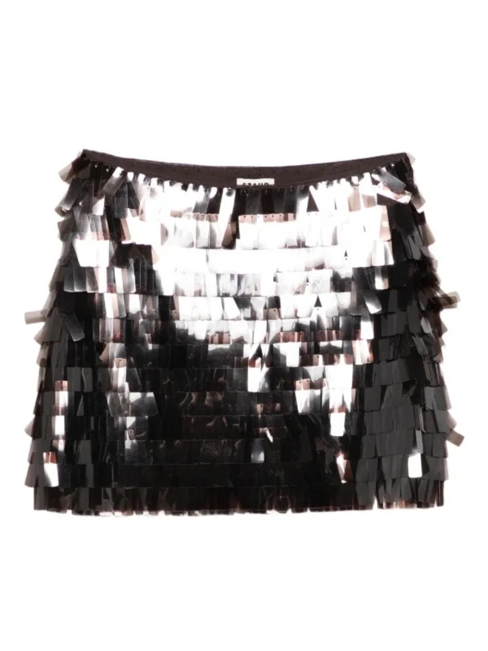 Staud large sequin Brian mini skirt size 10 - Picture 5 of 16